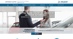 Desktop Screenshot of cefodisauto.fr